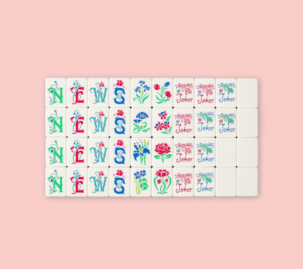 The Averill Mahjong Set — Monet's Garden(Pre-Order) - American mahjong set by Averill