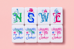 The Averill Mahjong Set — Monet's Garden Pearl Edition