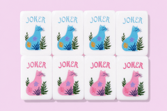 The Averill Mahjong Set — Charleston Garden No. 8 - American mahjong set by Averill
