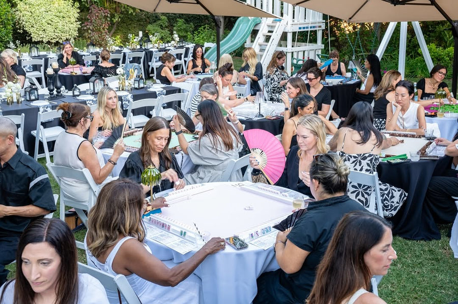 Tables set for a cause
