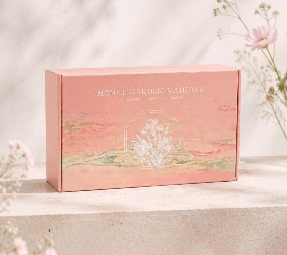 The Averill Mahjong Set — Monet's Garden(Pre-Order) - American mahjong set by Averill