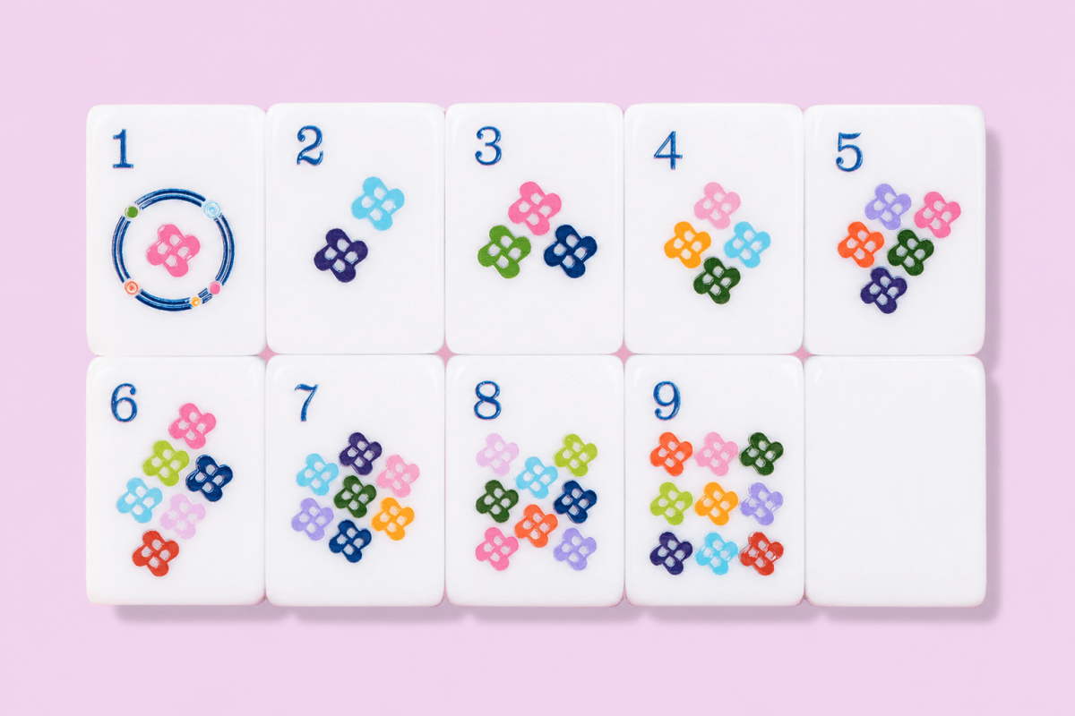 The Averill Mahjong Set — Charleston Garden No. 8 - American mahjong set by Averill