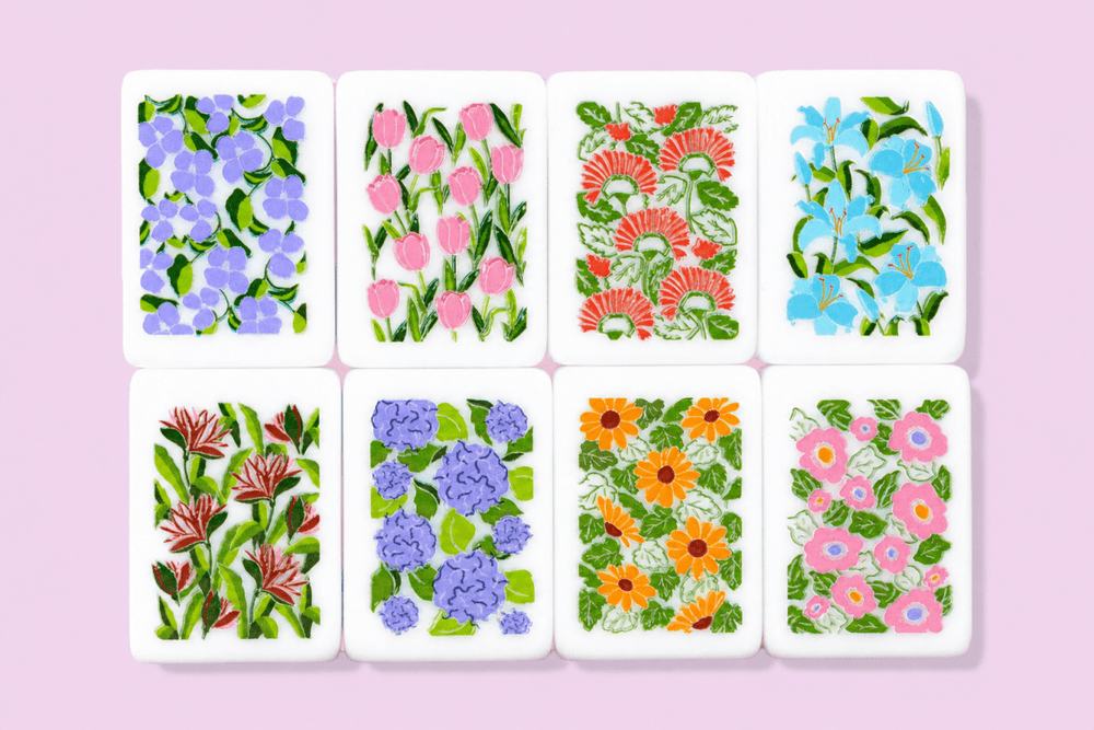 The Averill Mahjong Set — Charleston Garden No. 8 - American mahjong set by Averill